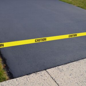 fresh pavement