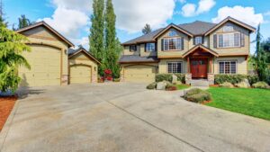 driveway header