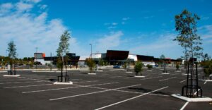 Parking lot.
