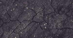 cracks in asphalt