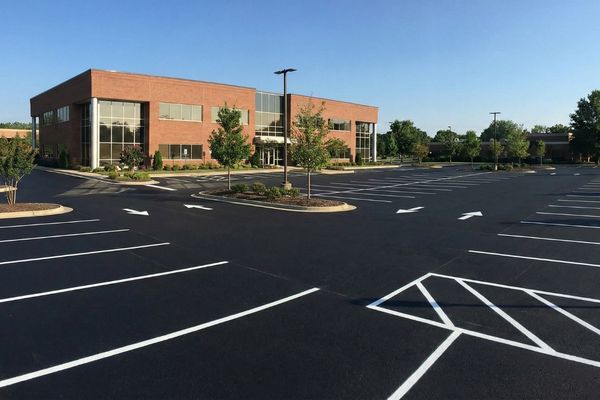 Paved Parking Lot